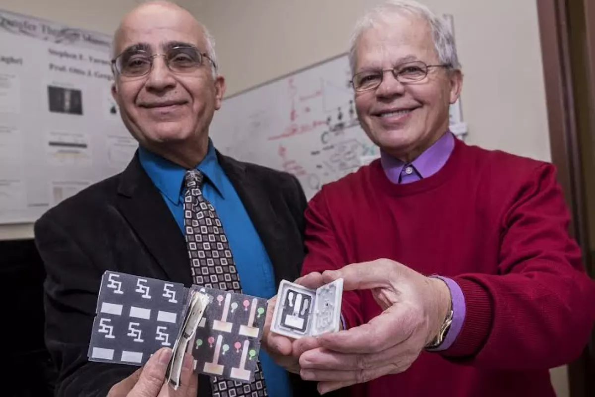 The paper lab on a strip can carry out complex diagnostics