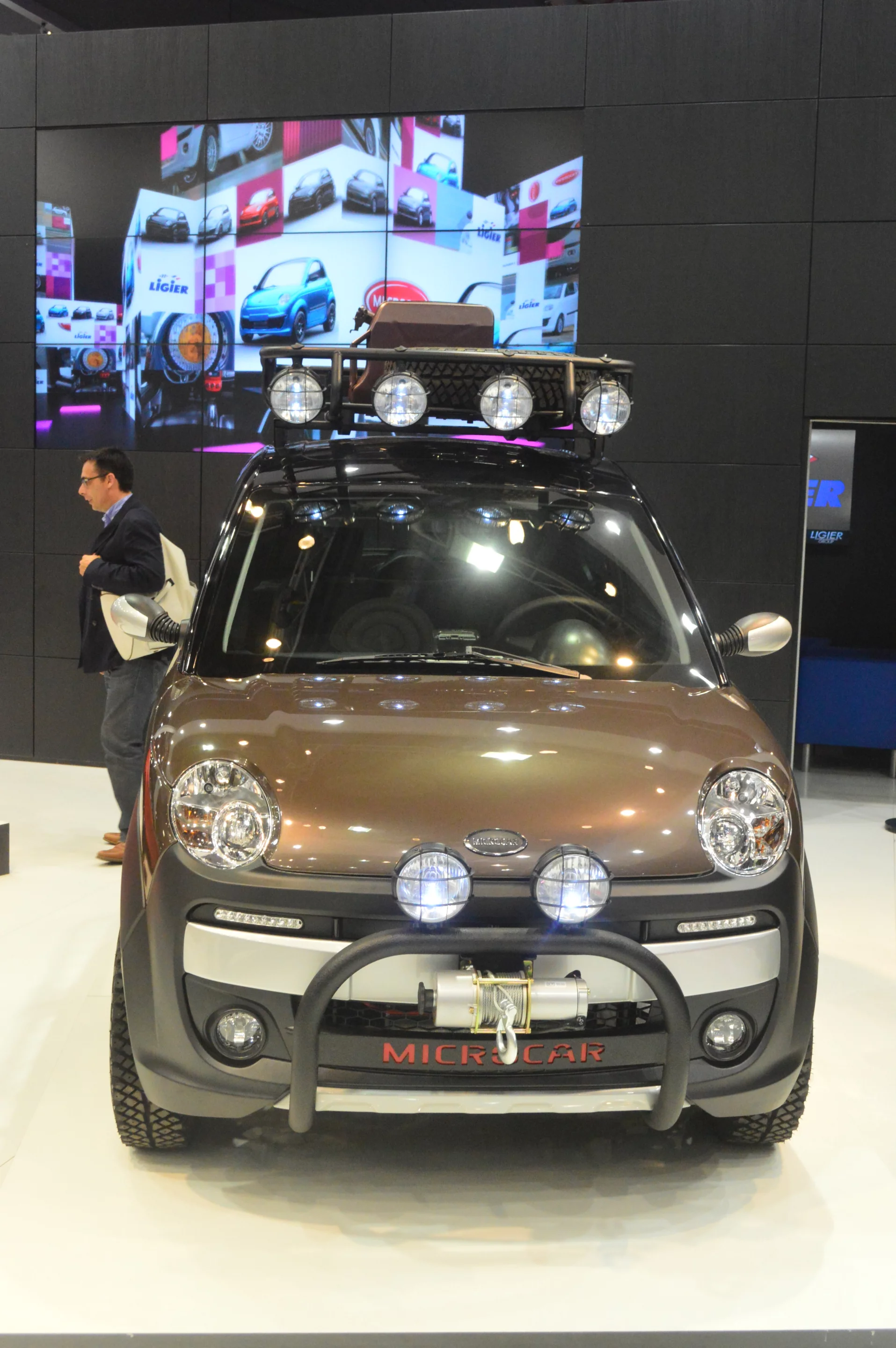 The Microcar M.GO Highline gives a look at a micro off-roader (Photo: C.C. Weiss/Gizmag)