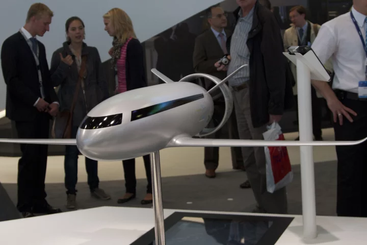 The VoltAir is a concept all-electric airliner, that could be flying within 25 years (Photo: Gizmag)