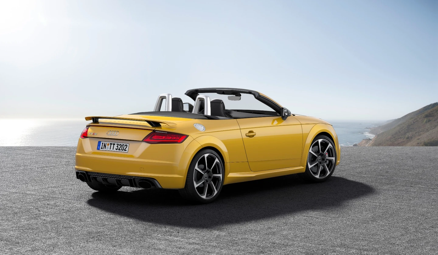The TT is still unmistakable, but it has lost some of the cool curves from the original