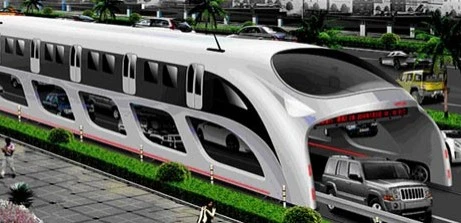 The Straddling bus