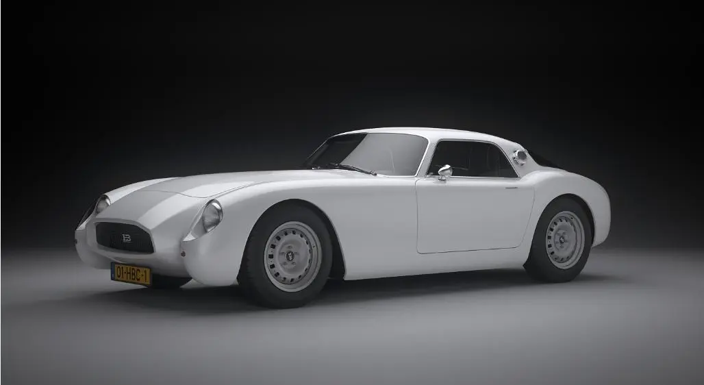 While it looks old, the coupe is up to date with safety and comfort features