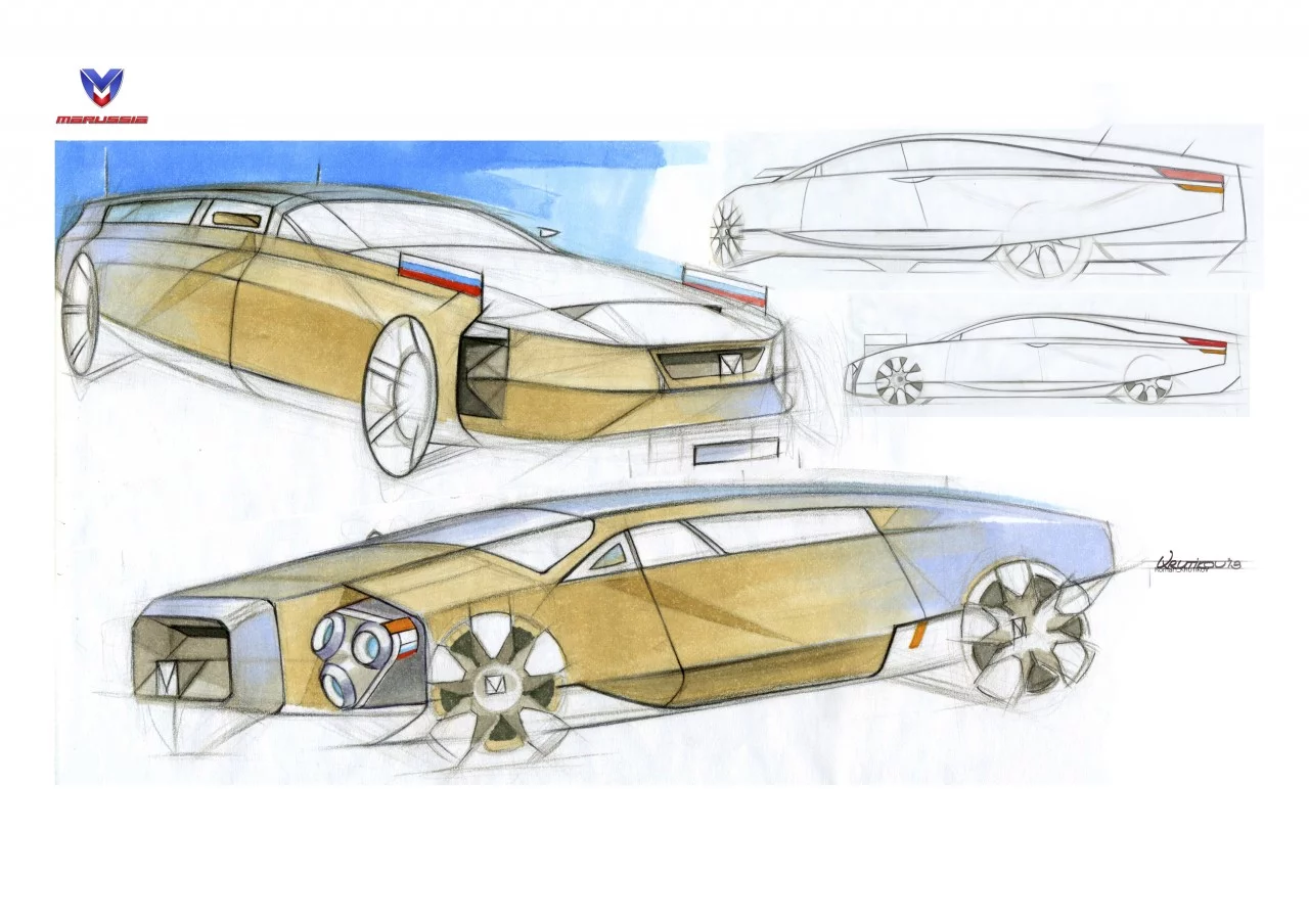 Concept by Roman Krutikov (Image: Cardesign.ru: Transportation Design)