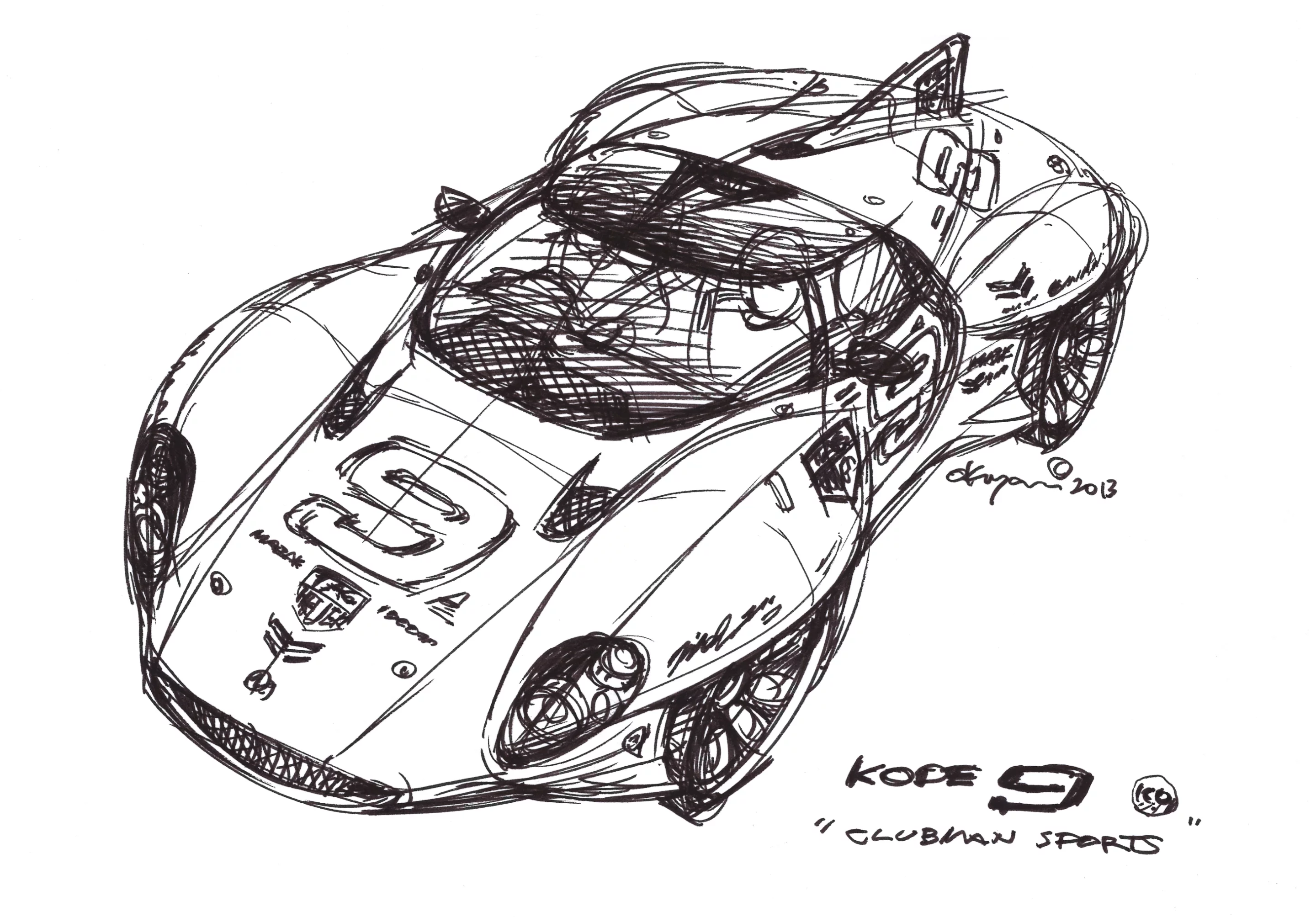 The kode 9 concept - design sketch
