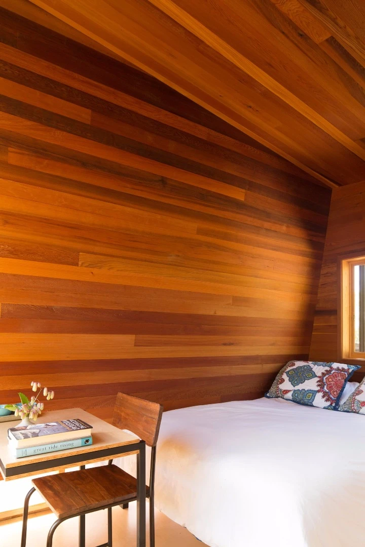 Mauka is a fully enclosed cabin, designed as a comfortable place to sleep
