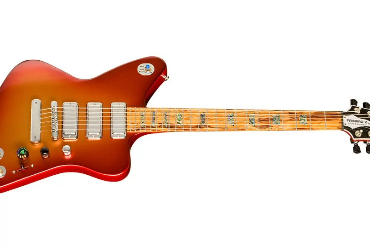 Gibson has announced its latest foray into the world of digitally-enhanced guitars with the Firebird X, a limited run model with built-in effects, wireless pedal control and bundled computer software