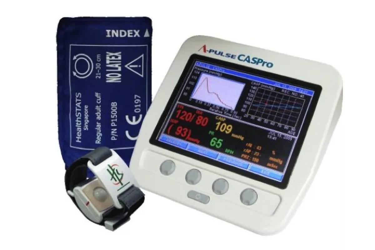 CASPro is said to offer more accurate measurement of blood pressure, by determining what the pressure is at the heart, instead of in the arm (Photo: University of Leicester)