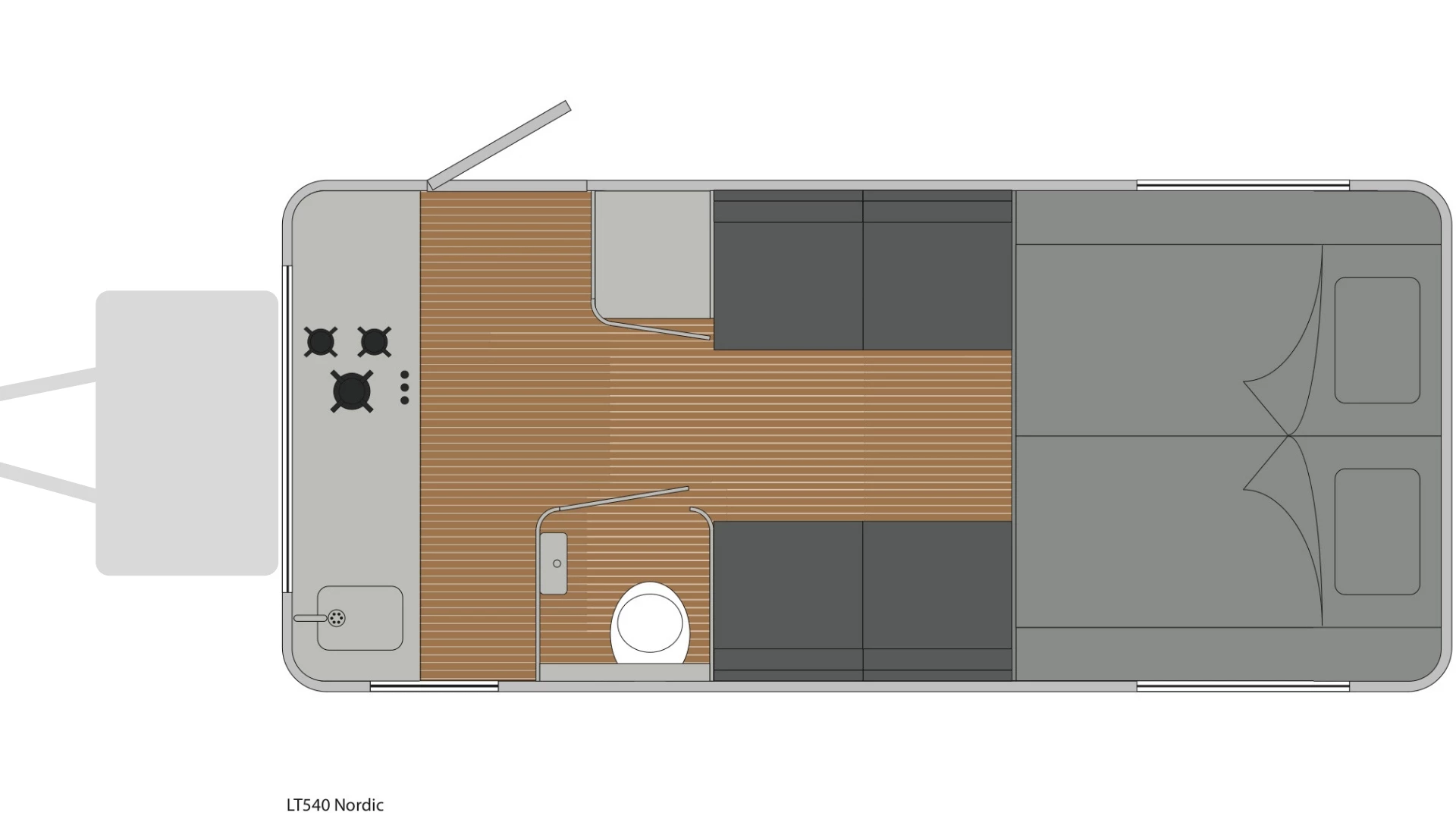 LT540 Nordic floor plan