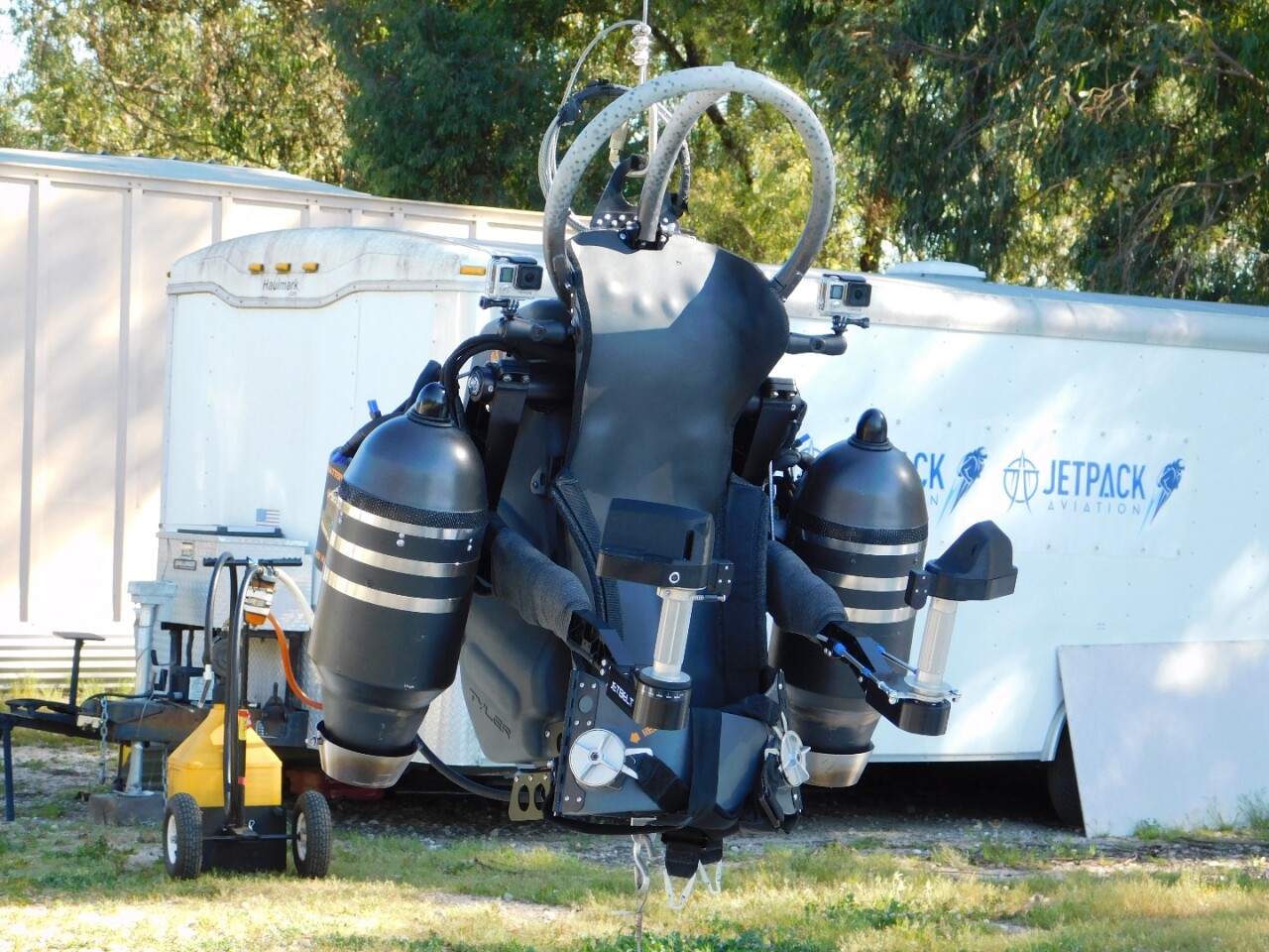 The first "civilian" Jetpack pilot gets off the ground