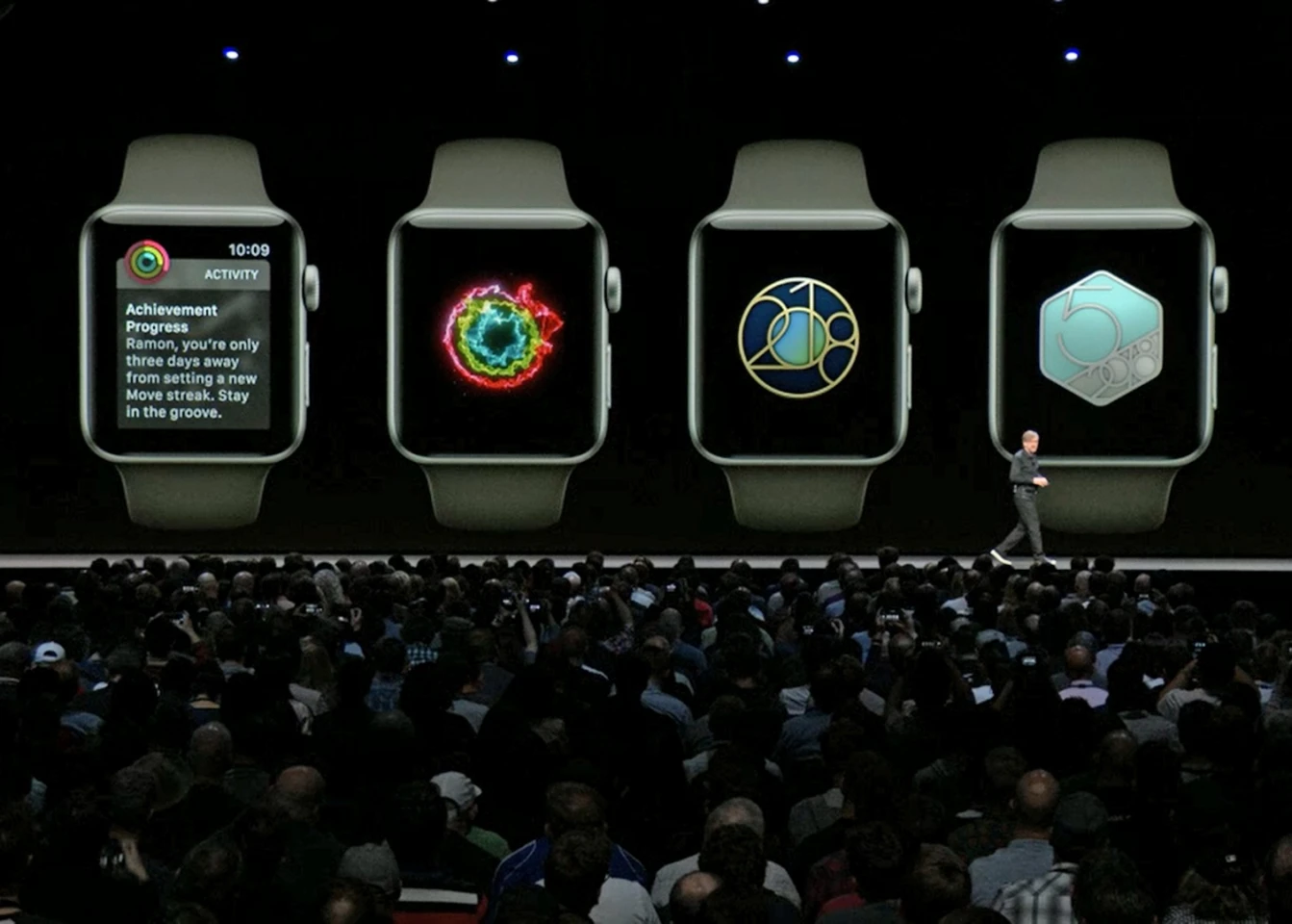 watchOS 5 is going to be better at tracking your fitness, and you can invite friends and family to fitness challenges