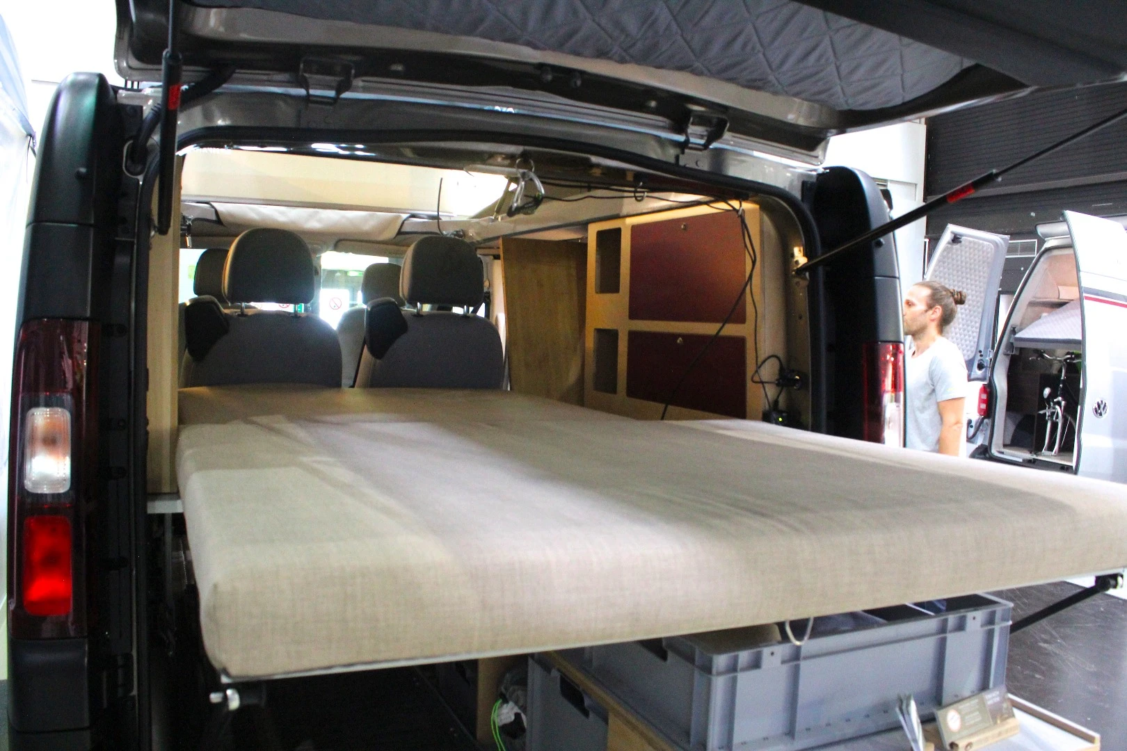 Kompanja highlights its Bivouac Bed at the 2018 Düsseldorf Caravan Salon