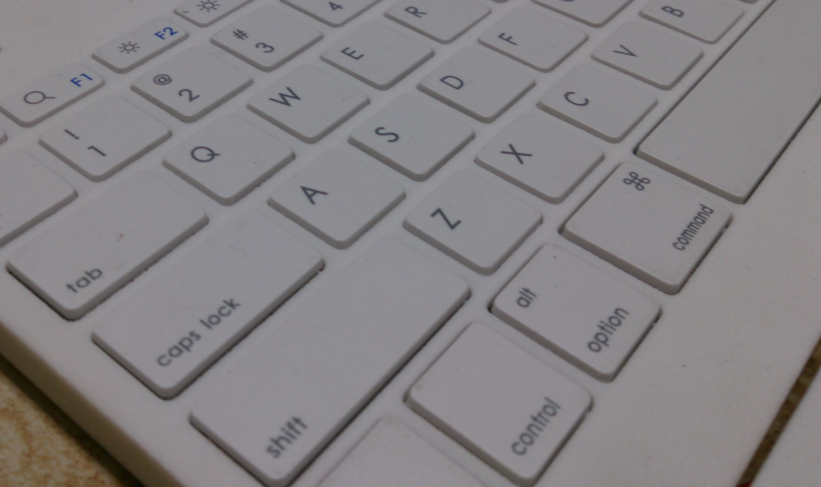 The Casetop features a full-size (78-key) island-style keyboard similar to an Apple Bluetooth keyboard