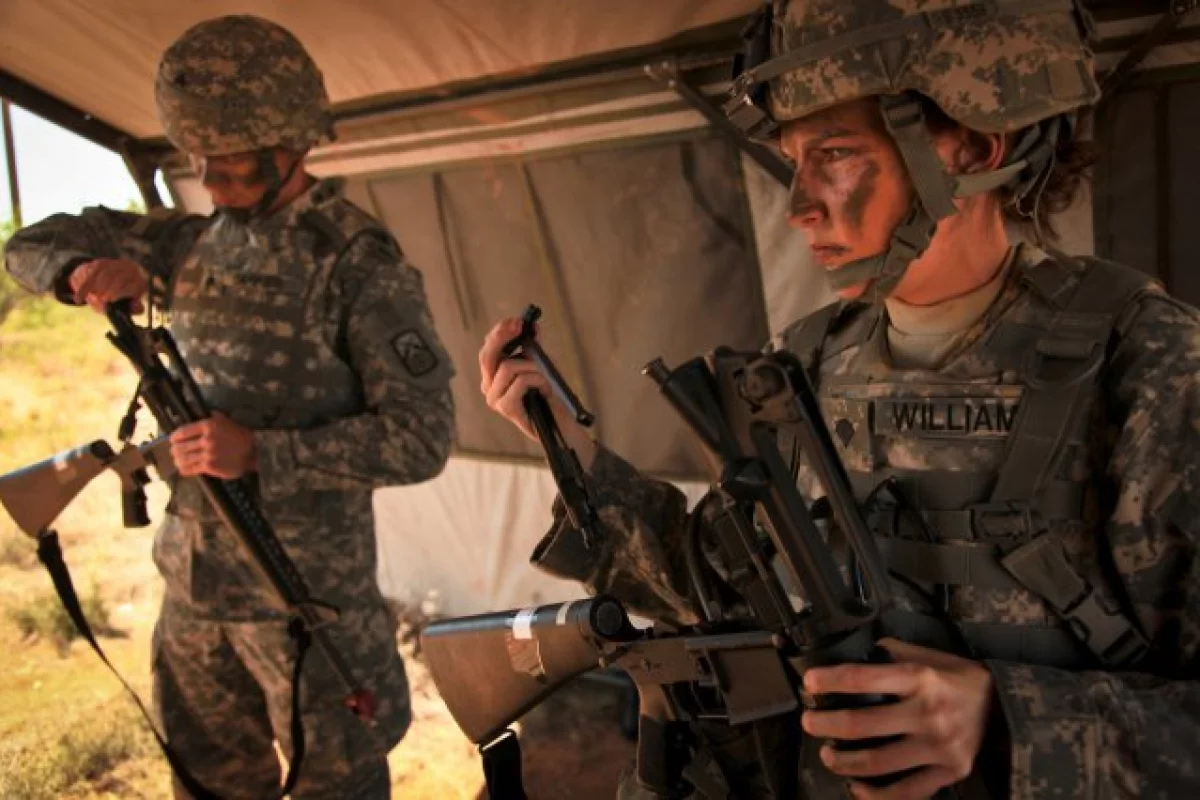 The new female body armor will be tested next (northern hemisphere) summer