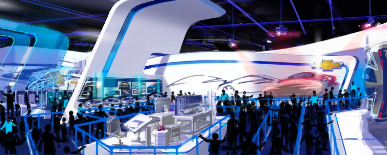 The Test Track ride is located in Epcot Theme Park