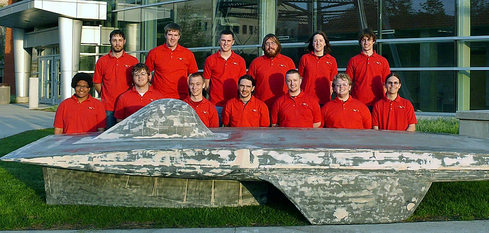Team PrISUM with an unpainted Anthelion