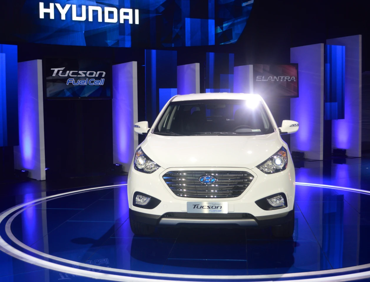 The Hyundai Tucson Fuel Cell at the LA Auto Show