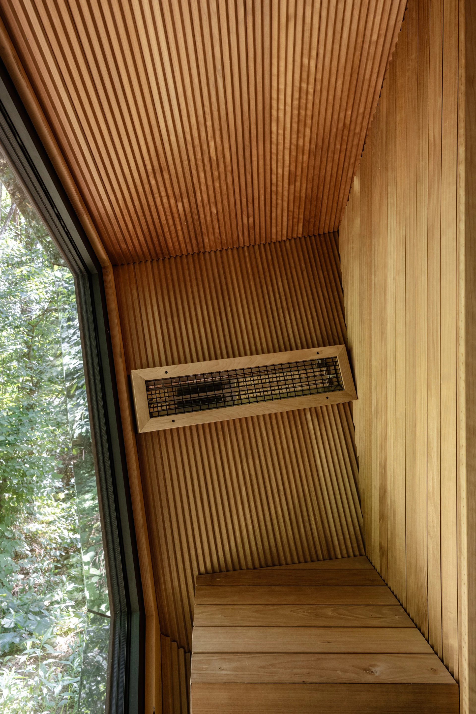 The Pebl Grand includes its own infrared sauna