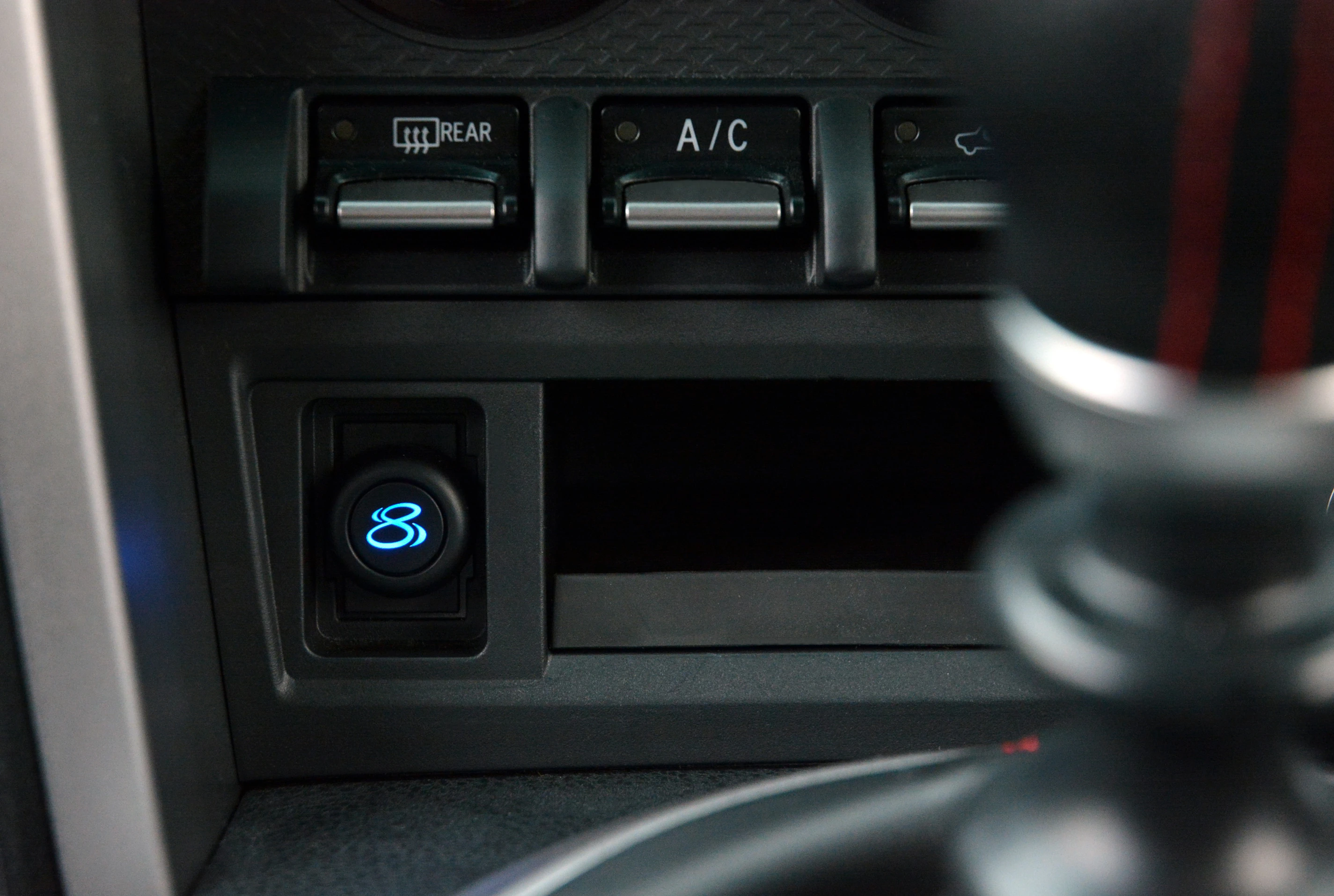 The Sports Drive Logger switch