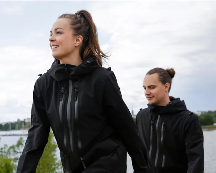 Europe's best designers created the HYBRID JACKET for active people