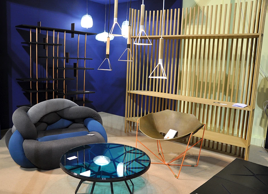 Unusual designs by L'ecole Bleue (Photo: Edoardo Campanale/Gizmag.com)