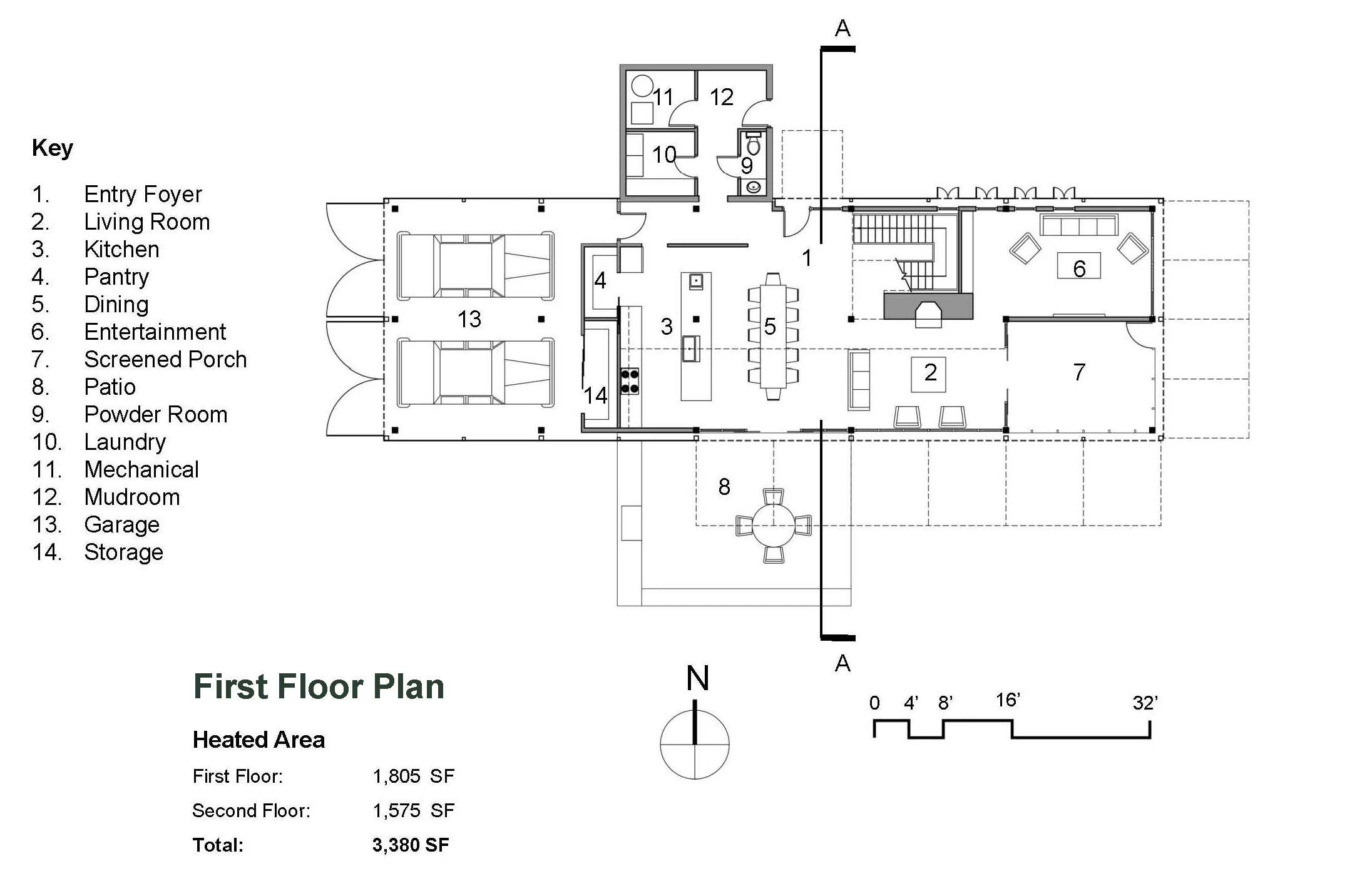 Re-Barn first floor plan