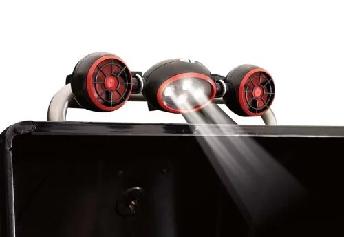 Though after-dark grilling has it risks, these can be managed with the BBQ Grill Light and Fan from E&B Giftware