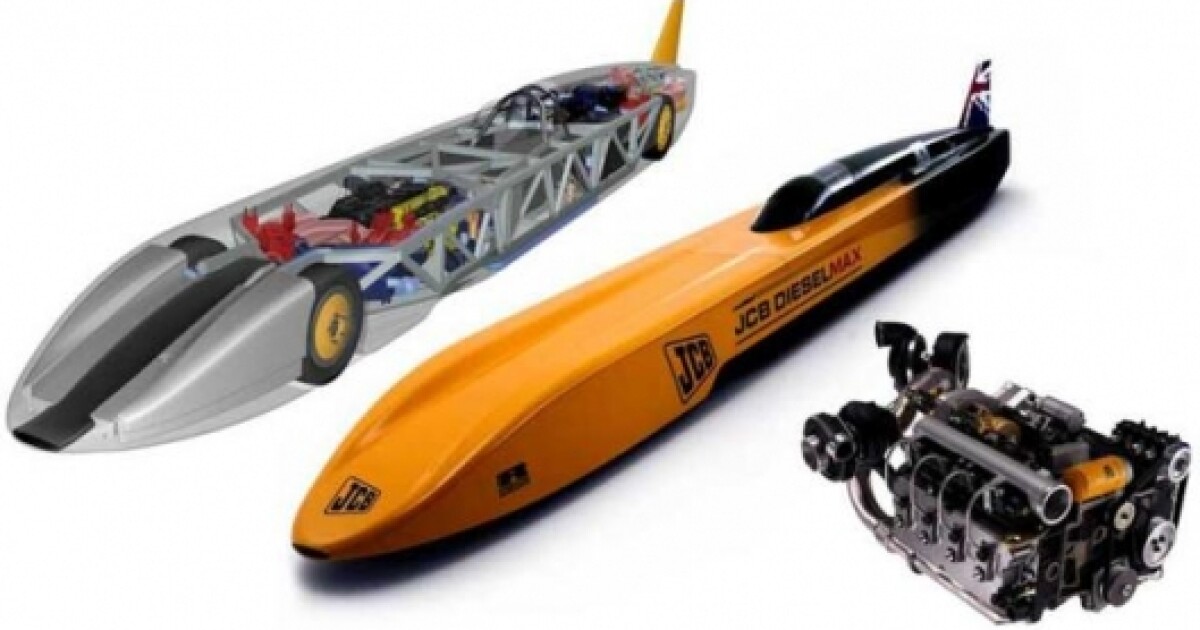 world’s highest specific power diesel engine for land speed record vehicle