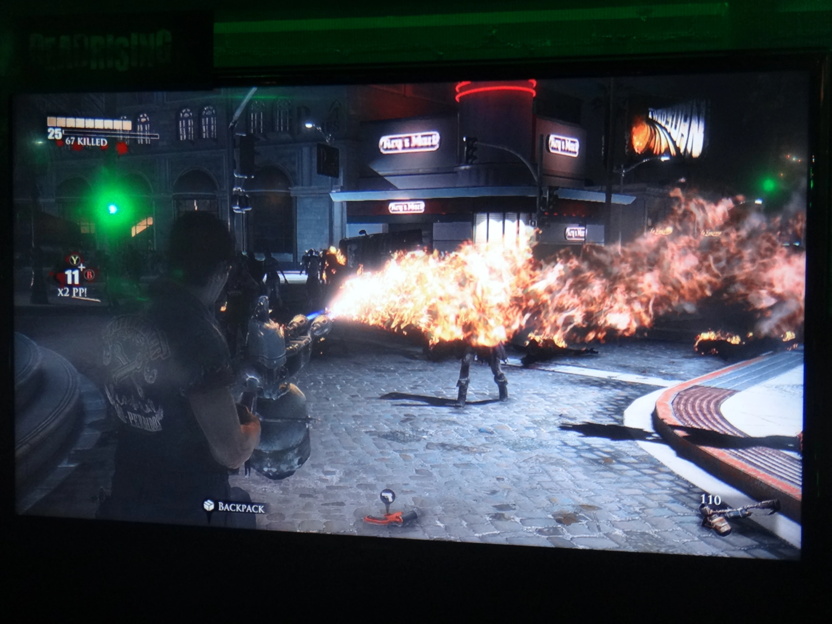 The brief demo I played thrust me into a zombie-filled playground with a full inventory of offbeat weapons at my disposal and no goals except to cause as much mayhem as possible