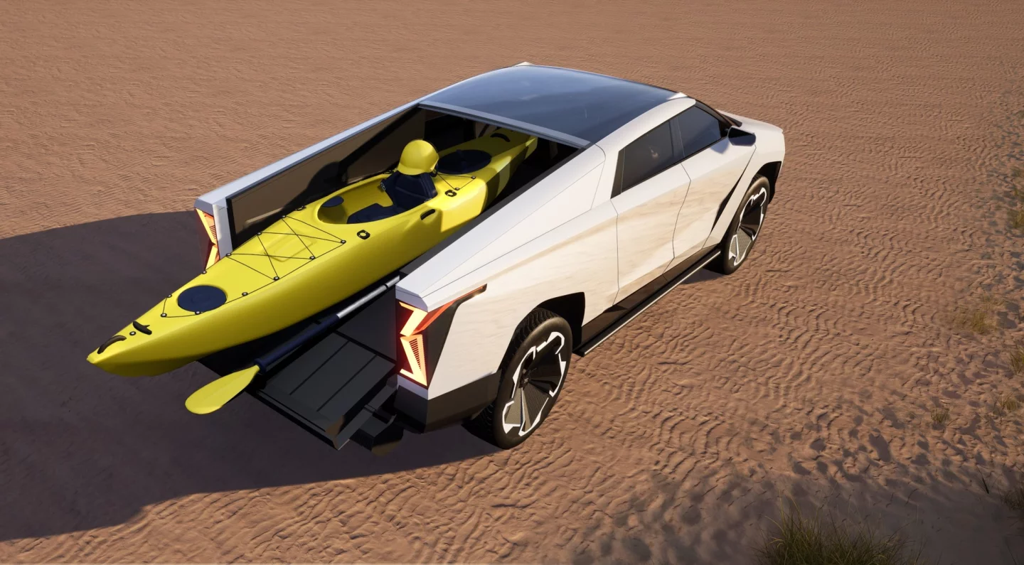 The Robotruck 1T will use its signature features for both work and play