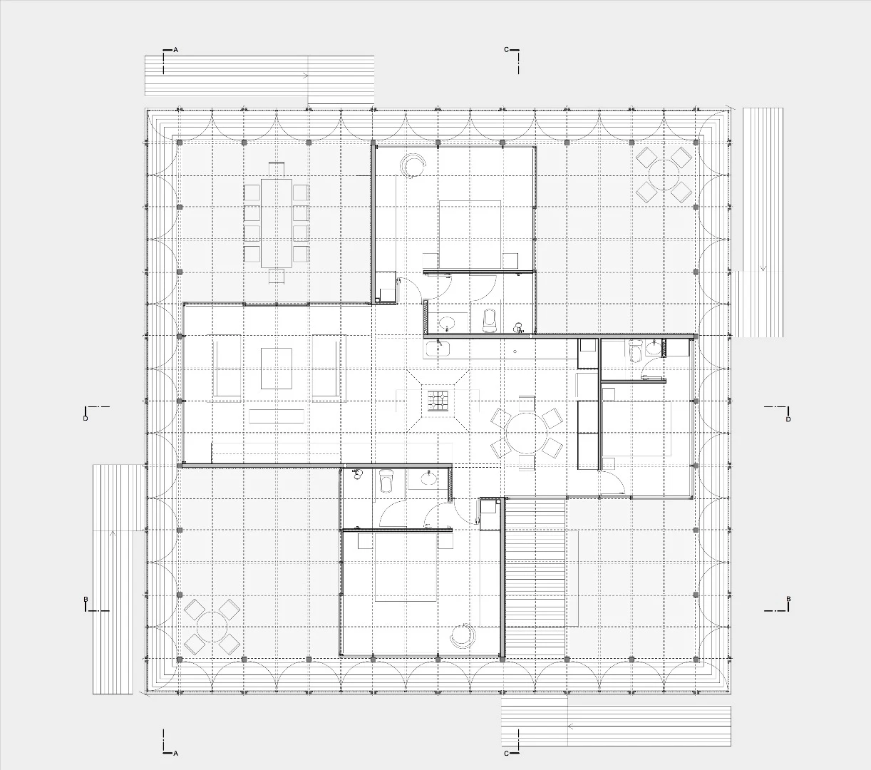 Architectural drawing of the House in Morrillos