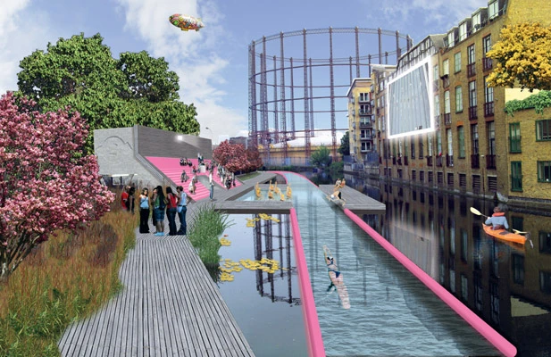LidoLine: a swimming lane through the city