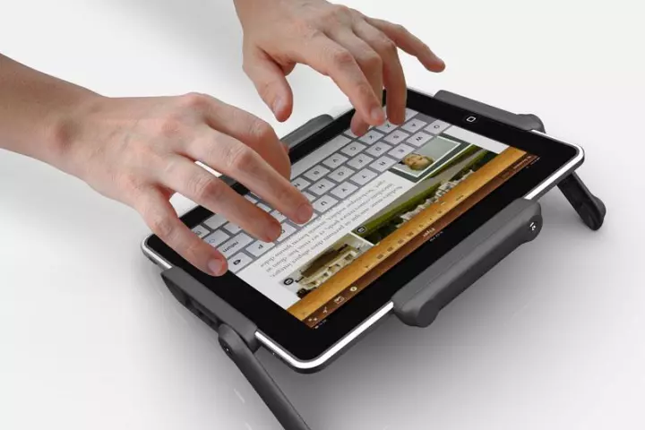 TabGrip makes typing easier in either portrait or landscape mode