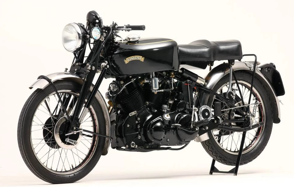 This 1952 Vincent 998cc Black Shadow sold for GBP113,500 (US$175,698) in April, 2013, at Bonhams’ Stafford sale