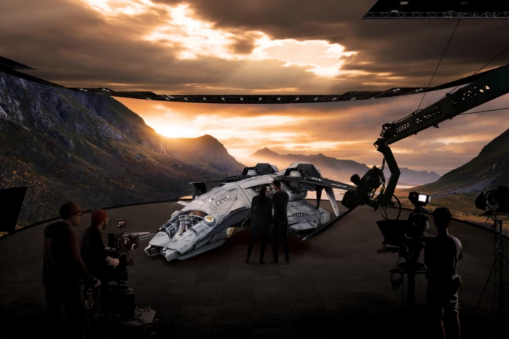 The Korean entertainment industry is getting its first Mandalorian-style virtual set that uses Samsung's "The Wall" display