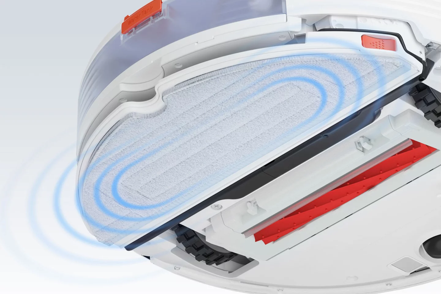 The headline feature of the S7 is its new sonic mopping technology