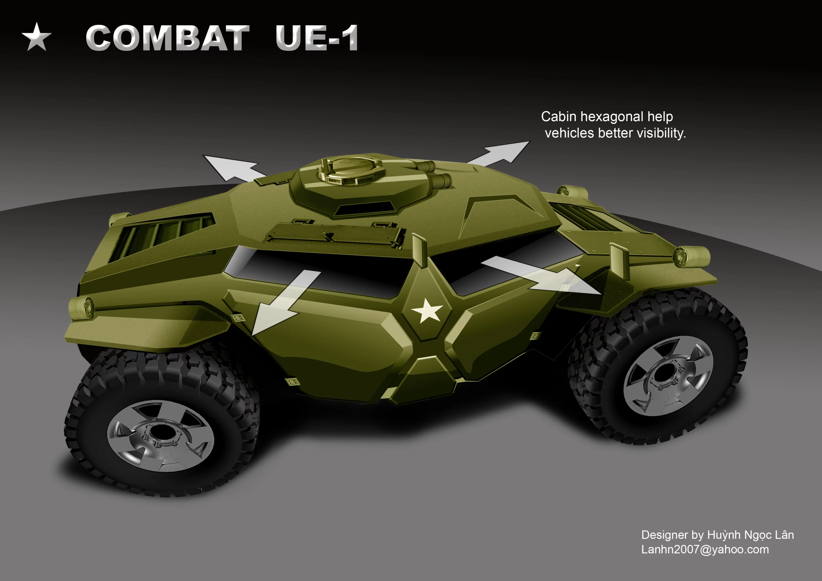 The Combat UE-1 vehicle