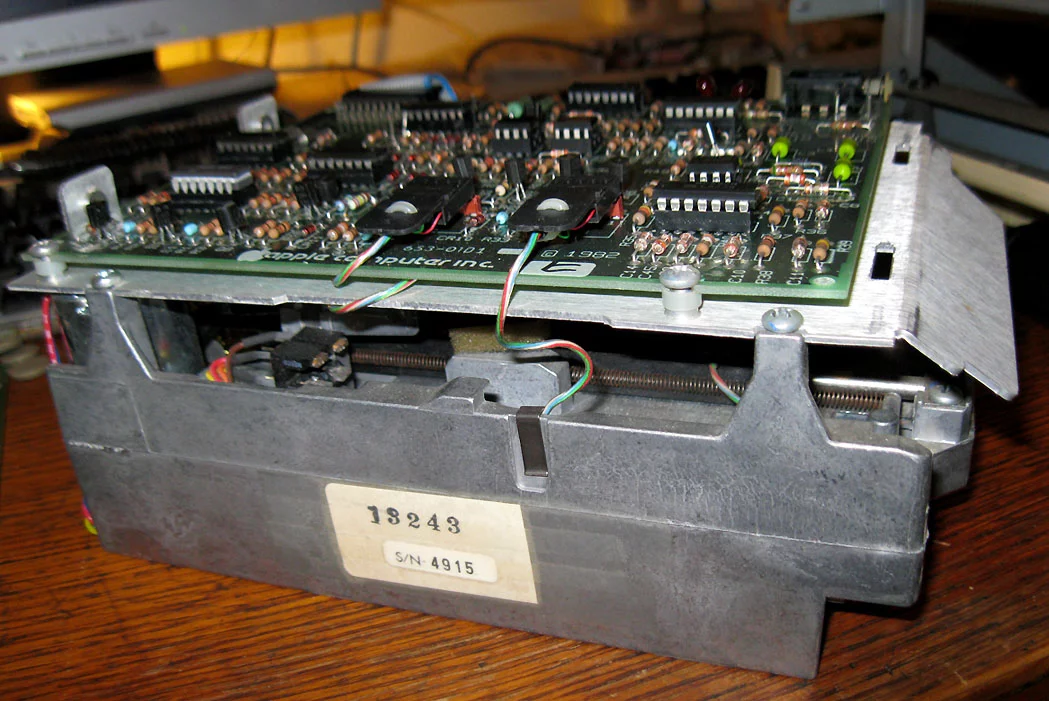 The chips were cleaned and restored