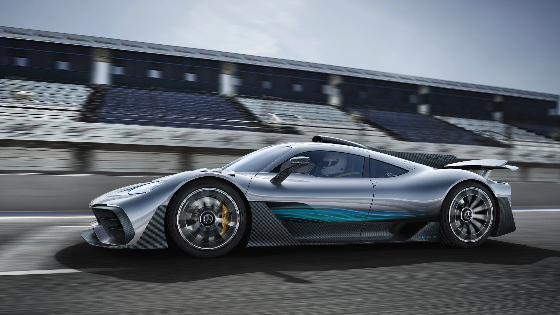 The Mercedes-AMG Project ONE show car for the 2017 Frankfurt Motor Show