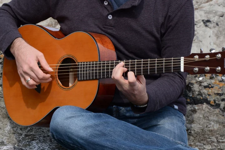 The CSF-TA parlor acoustic from Yamaha, featuring TransAcoustic technology