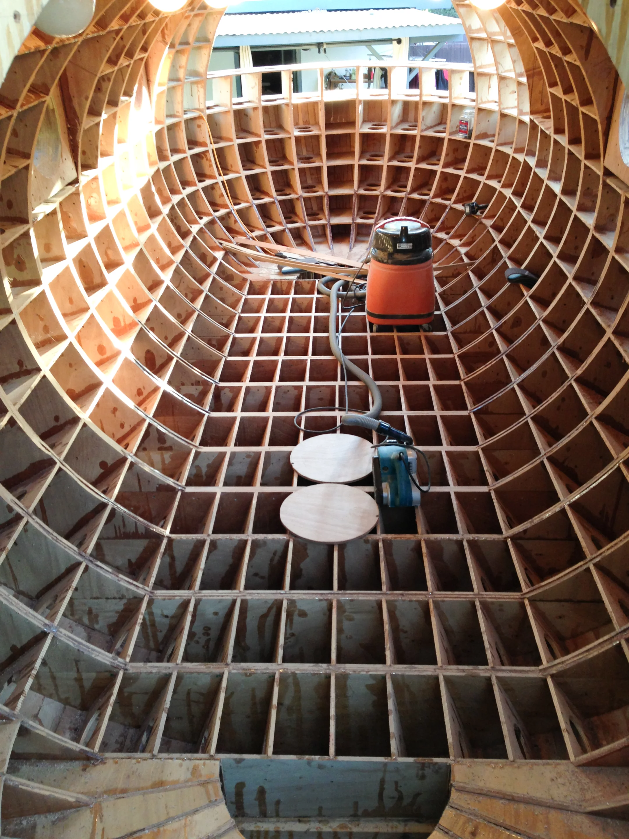 After two year's work, the project nears completion (Photo: Chris Robinson)