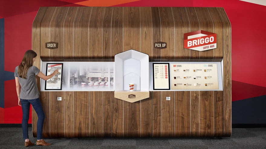 Briggo's Coffee Haus is now in use at the University of Texas at Austin