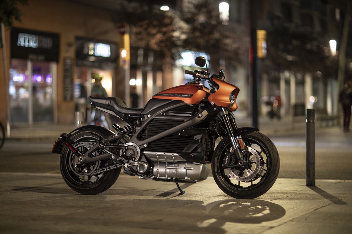 The 2020 Harley-Davidson Livewire is designed for urban riding