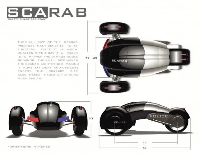 The SCARAB Police Chase Assistant concept