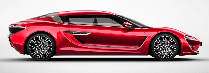 The all-new Quant F is the second research vehicle from Nanoflowcell