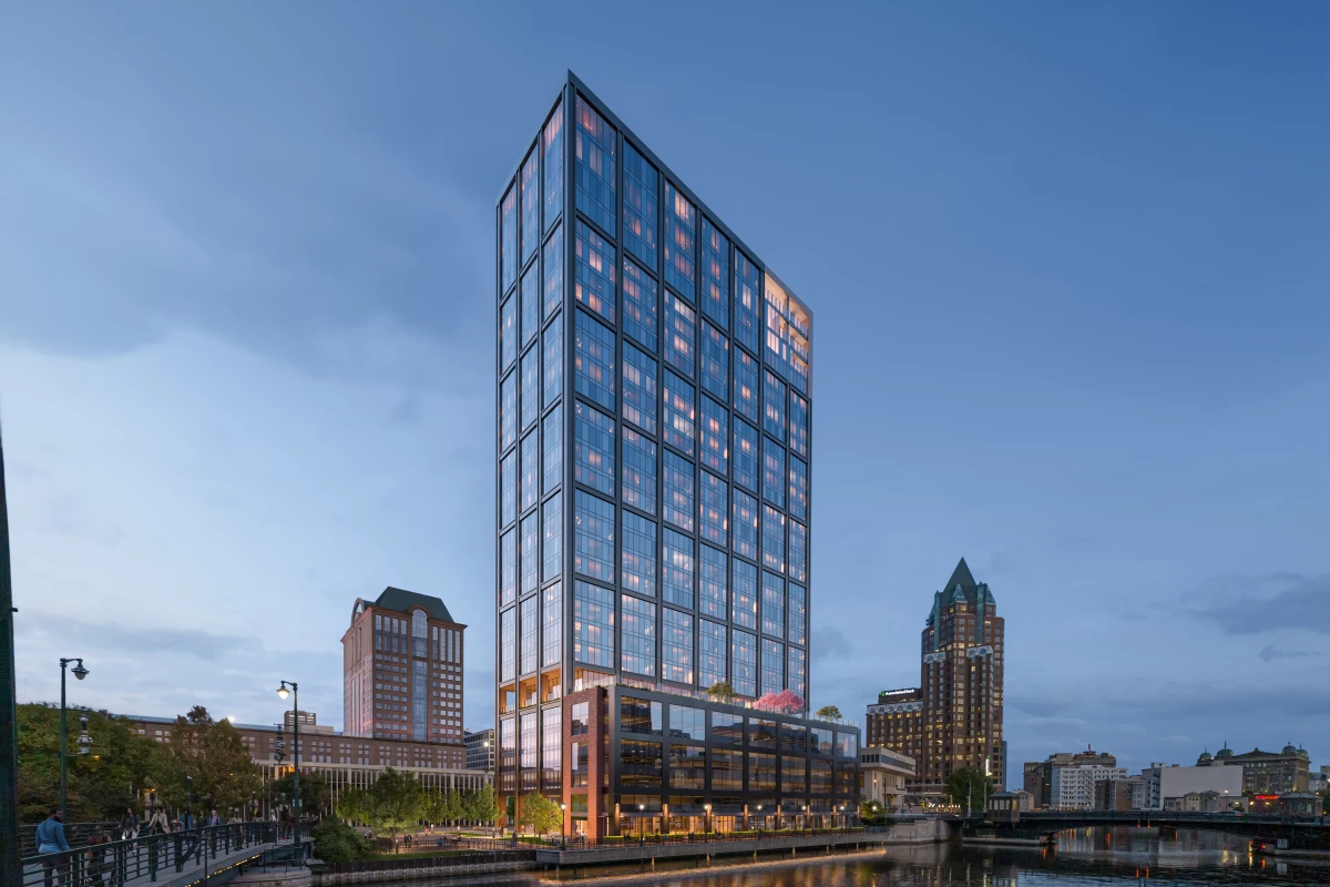 Construction of the world's next tallest timber skyscraper, Neutral 1005 N Edison St, has halted due to concerns over finances