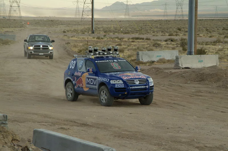 Volkswagen too out the second DARPA Grand Challenge