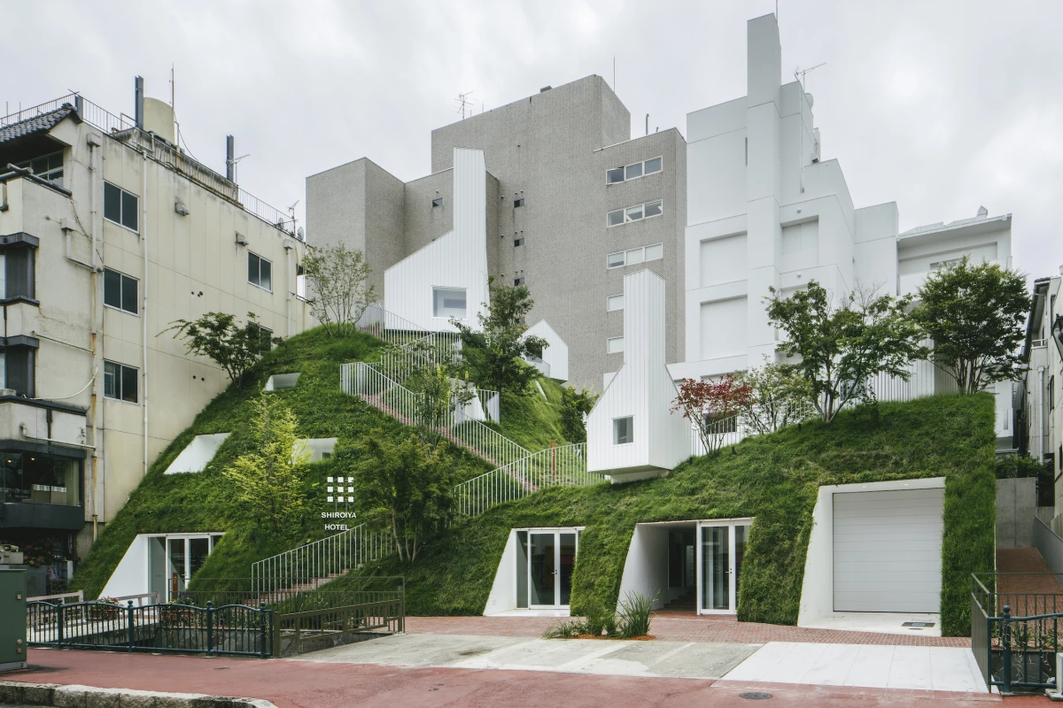 Shiroiya Hotel was completed in 2020 and opened to guests in mid-December