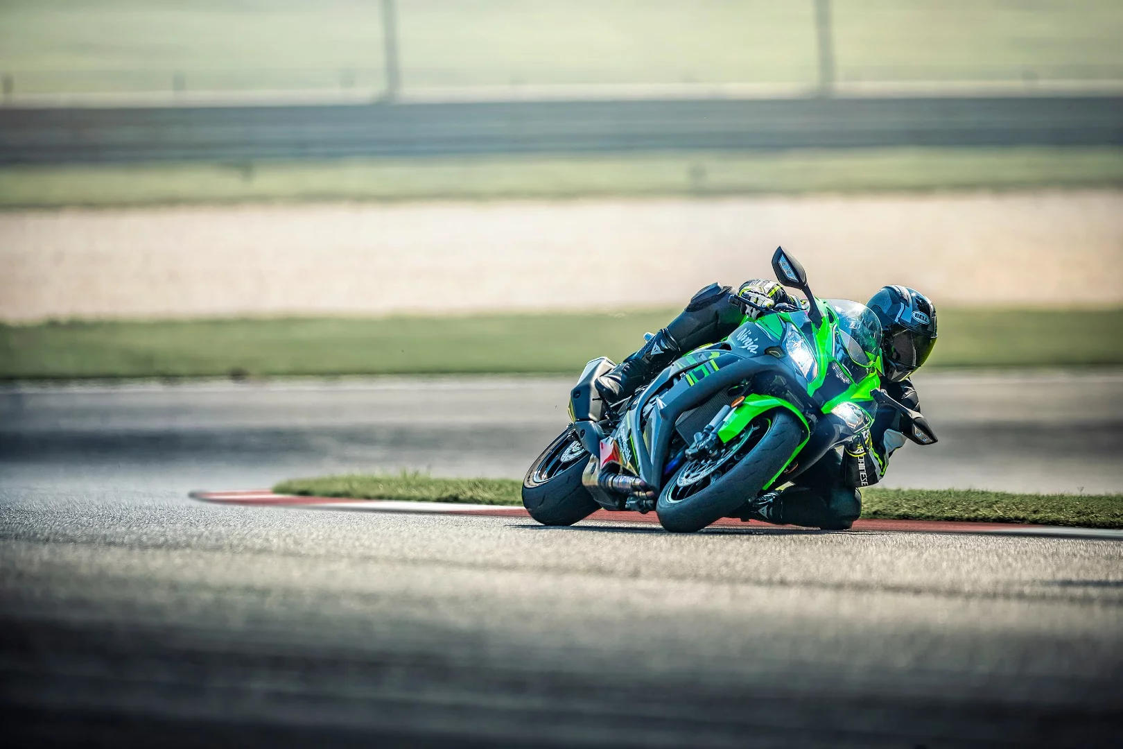 The 2019 Kawasaki ZX-10R in action