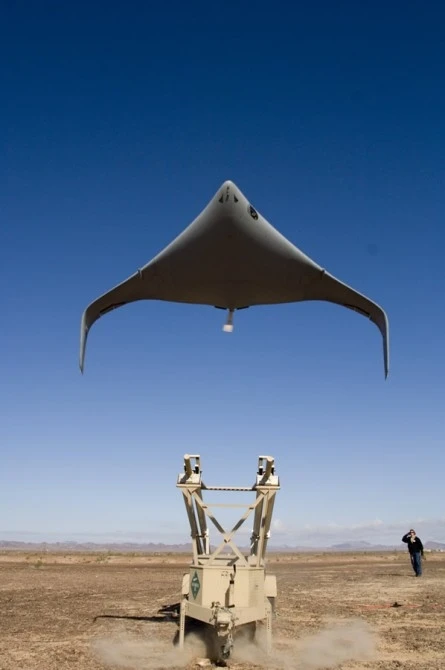 The KillerBee has a payload capacity of 5,800 cubic inches, a payload weight of 30 pounds, a flight range of 100 miles, and 15 hours endurance.