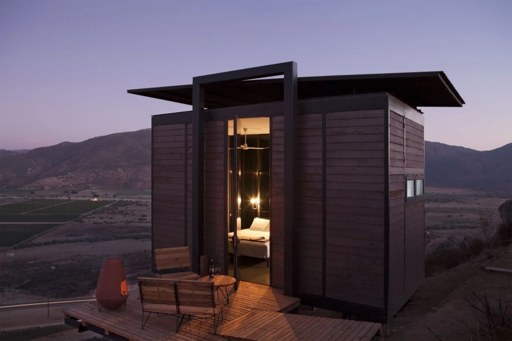 Hotel Endemico is a romantic hideaway located in Valle de Guadalupe, Baja California, Mexico